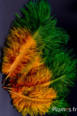 Strauss - 30-40 cm - aztekengold-grün